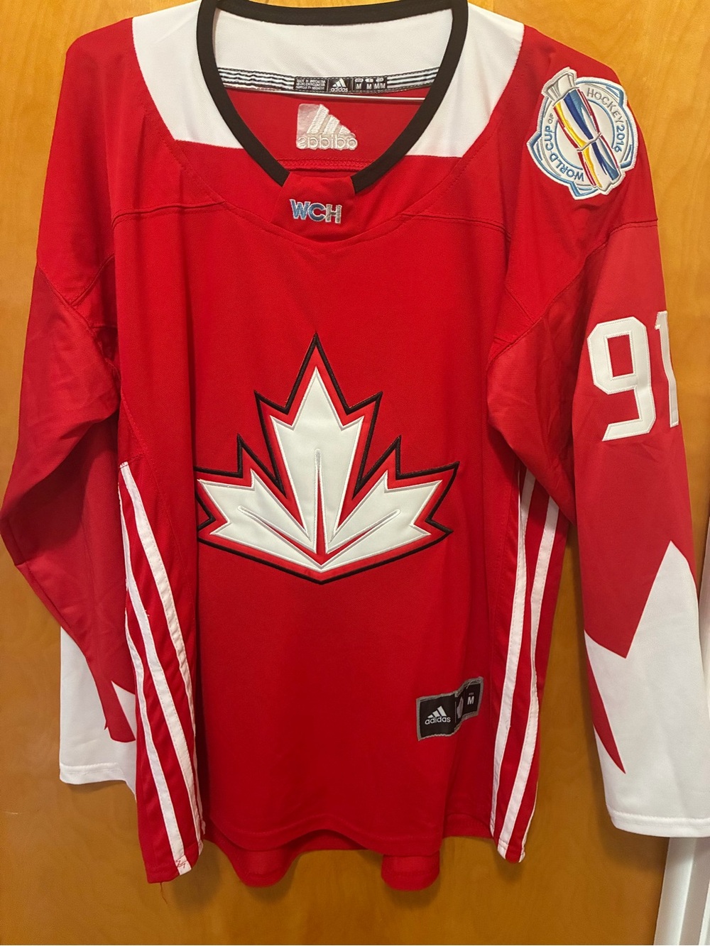 Adidas World Cup of Hockey Stamkos jersey
